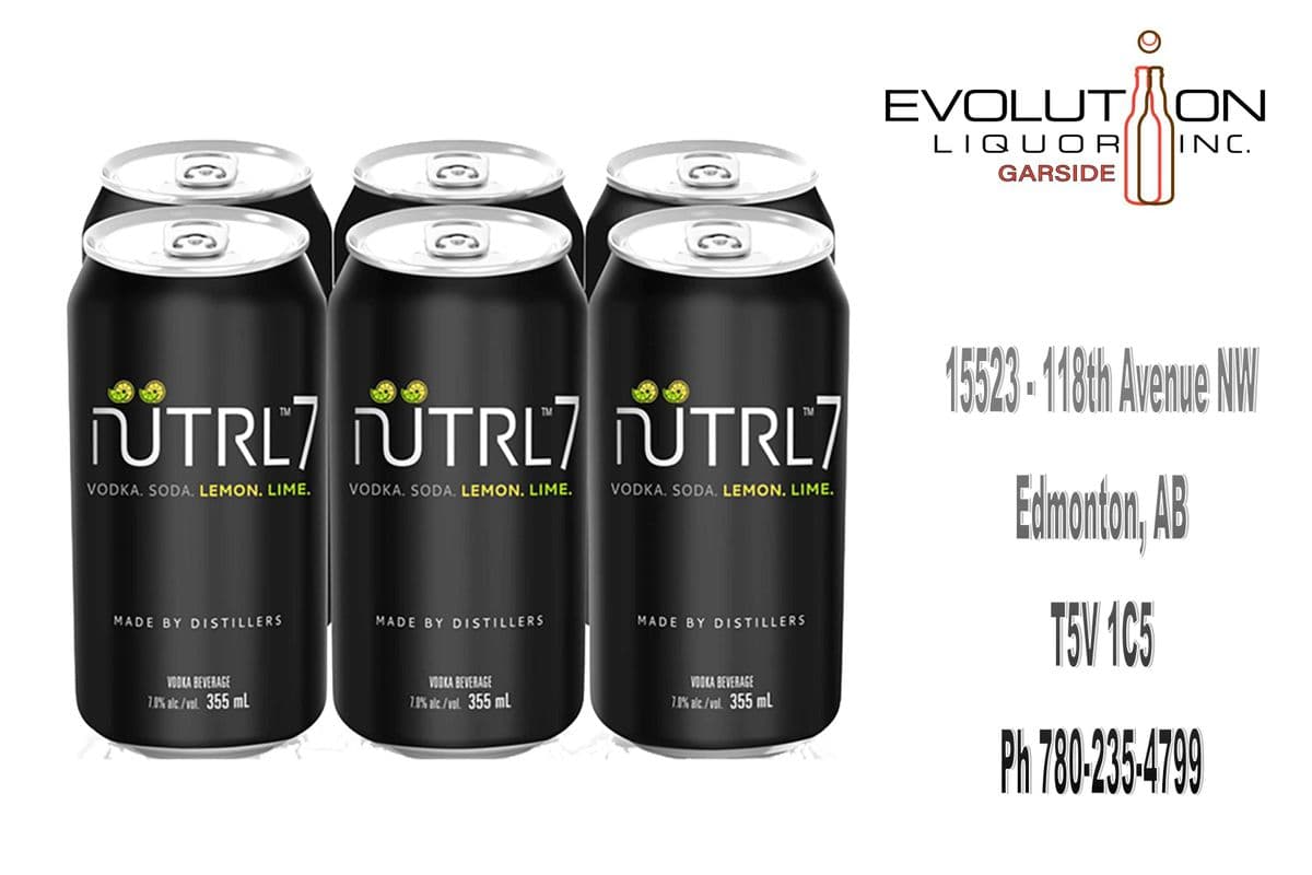Nutrl 7 Vodka Soda Lemon Lime C355-06 (6 x 355ml Can)