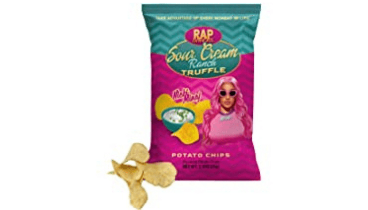 Rap Snacks - Nicki Minaj - Sour Cream Truffle Potato Chips 71g