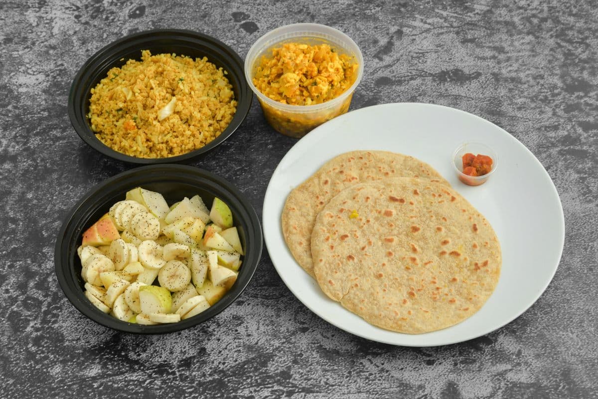 Veg Plan with Three Meals