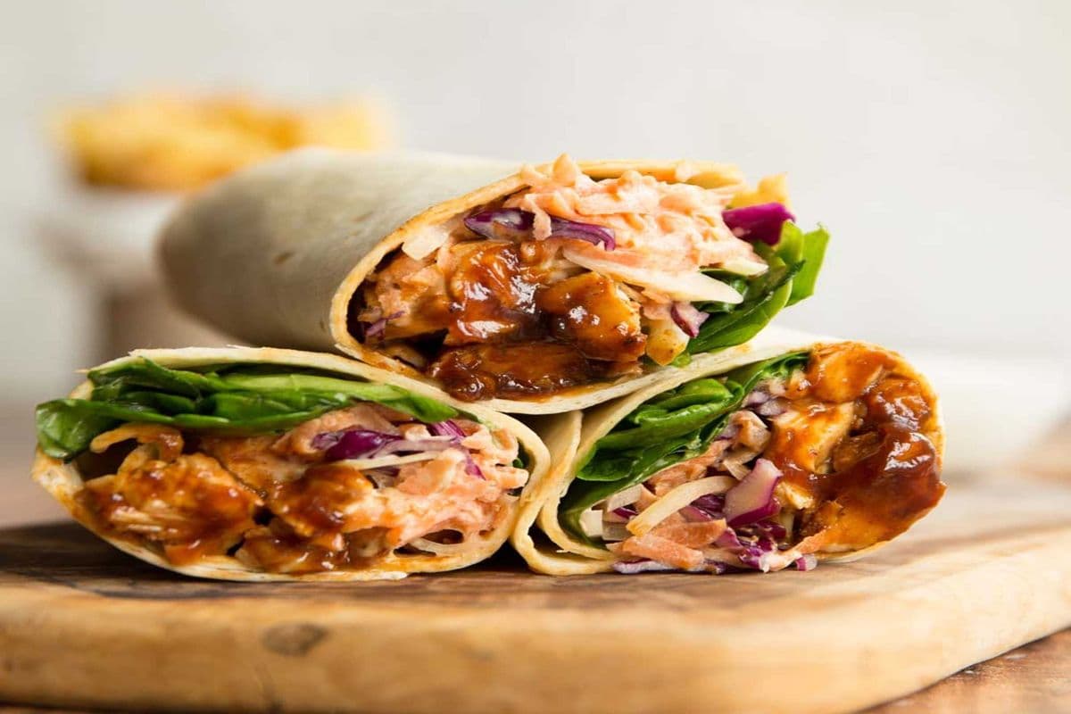 Barbeque Chicken Wrap
