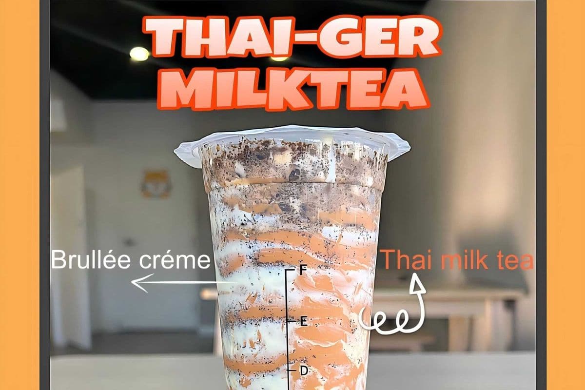 Thai-ger milk tea