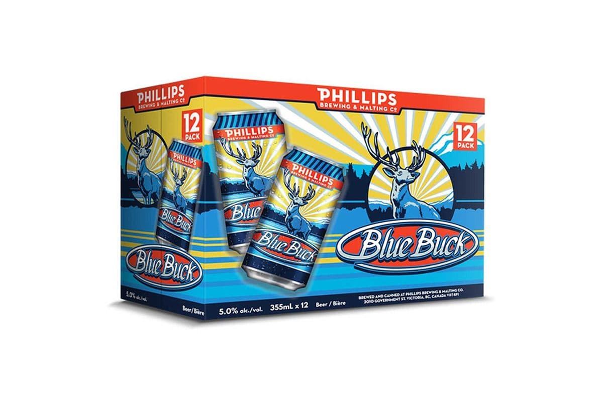 Phillips Brewery Blue Buck (12 x 355 ml)