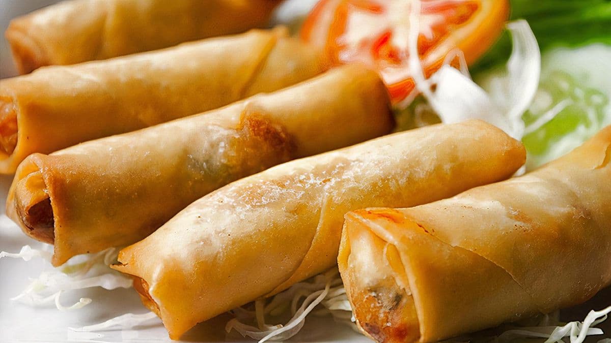 Extra Deep Fried REGULAR Spring Rolls (2 Rolls / Not GF))