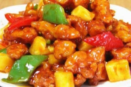 Chicken and Pineapple Rice Bowl 菠萝鸡饭
