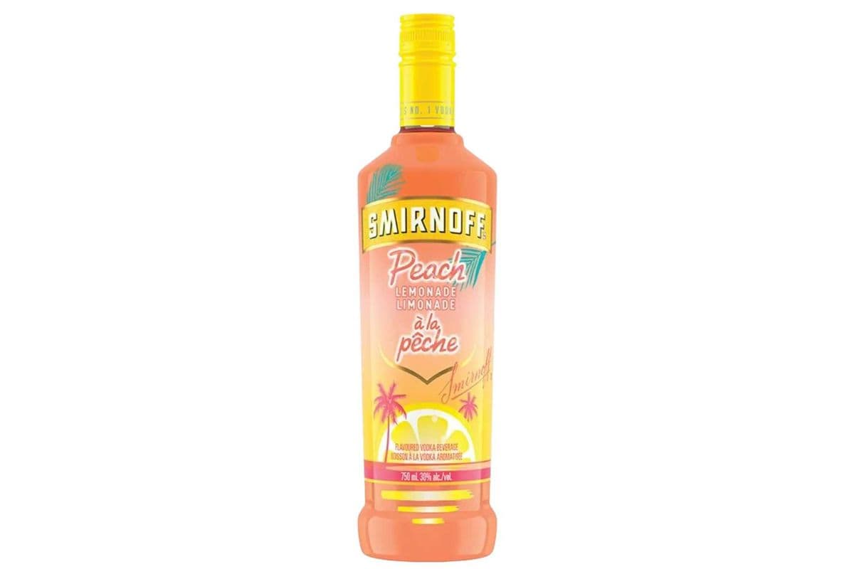 Smirnoff Peach Lemonade Vodka (1 x 750 ml)