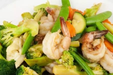 62. Prawns Mixed Vegetables