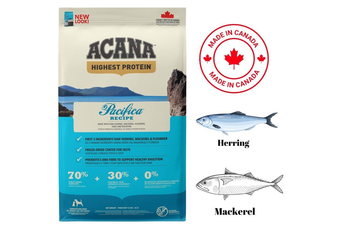 Acana - Pacifica Adult Dry Dog Food (25 lbs)