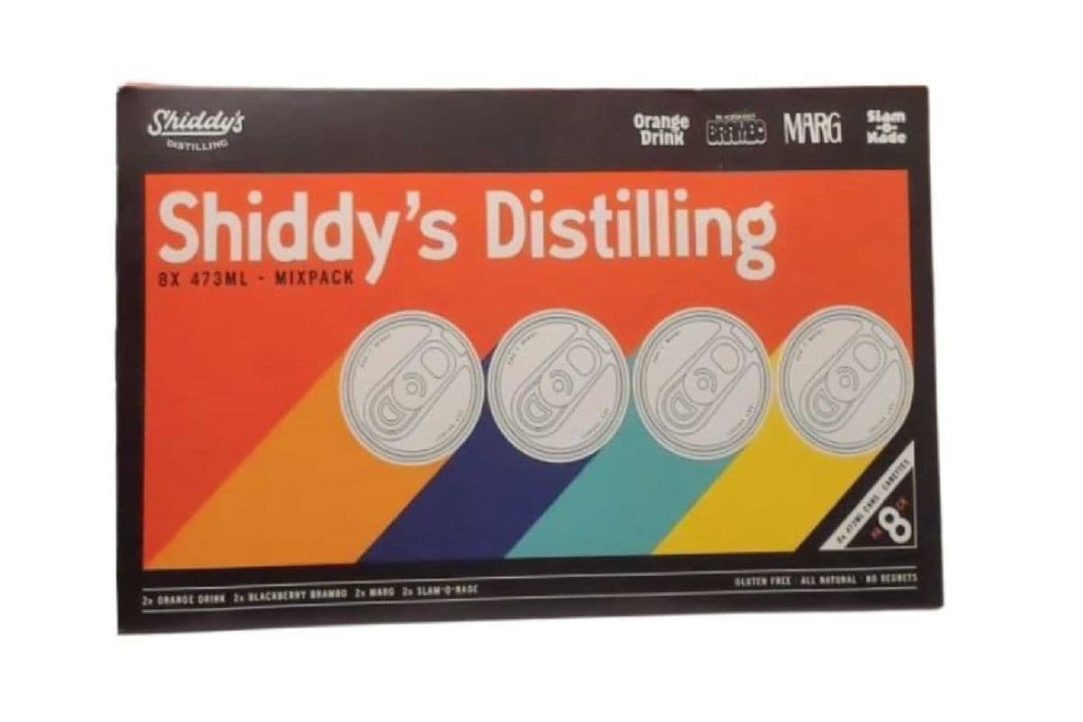 Shiddy's Mixer Pack (8 x 473ml)