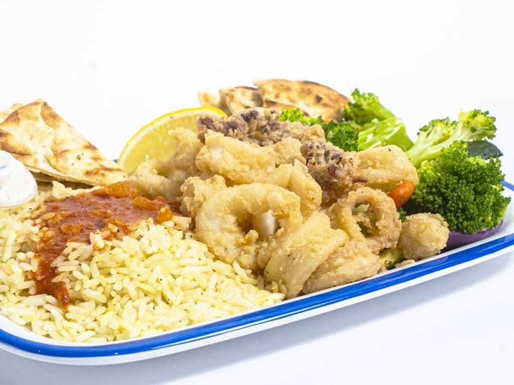 Mr. Greek Fried Kalamari Entrée