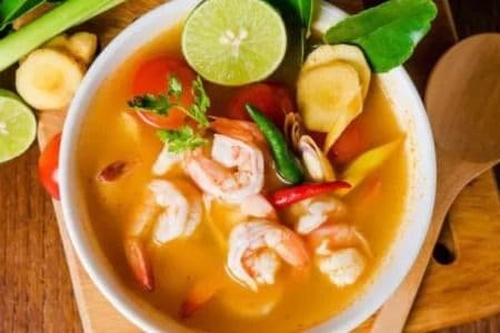 23. Seafood Laksa Soup