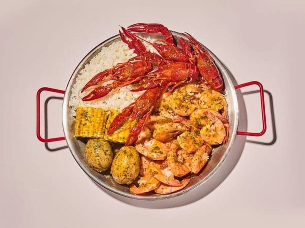 Crevettes et ecrevisses / shrimp and crawfish bucket
