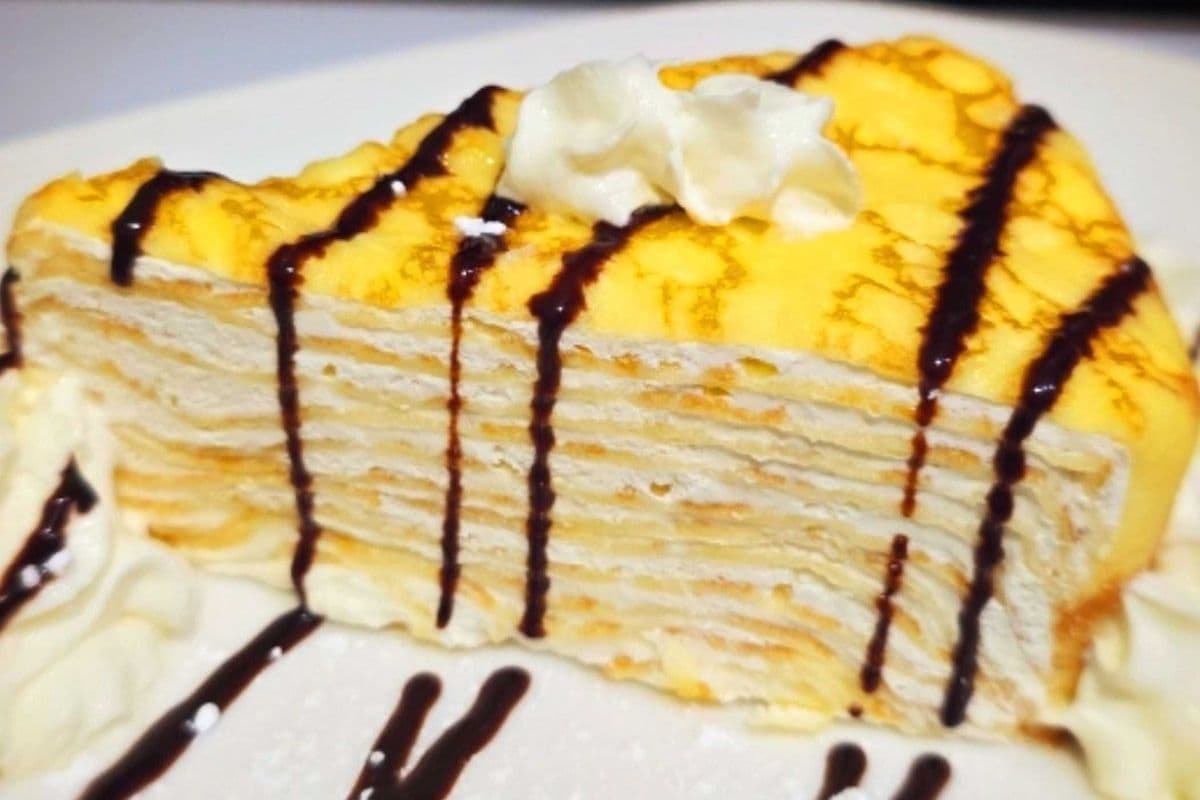 Crepe Vanilla Cake