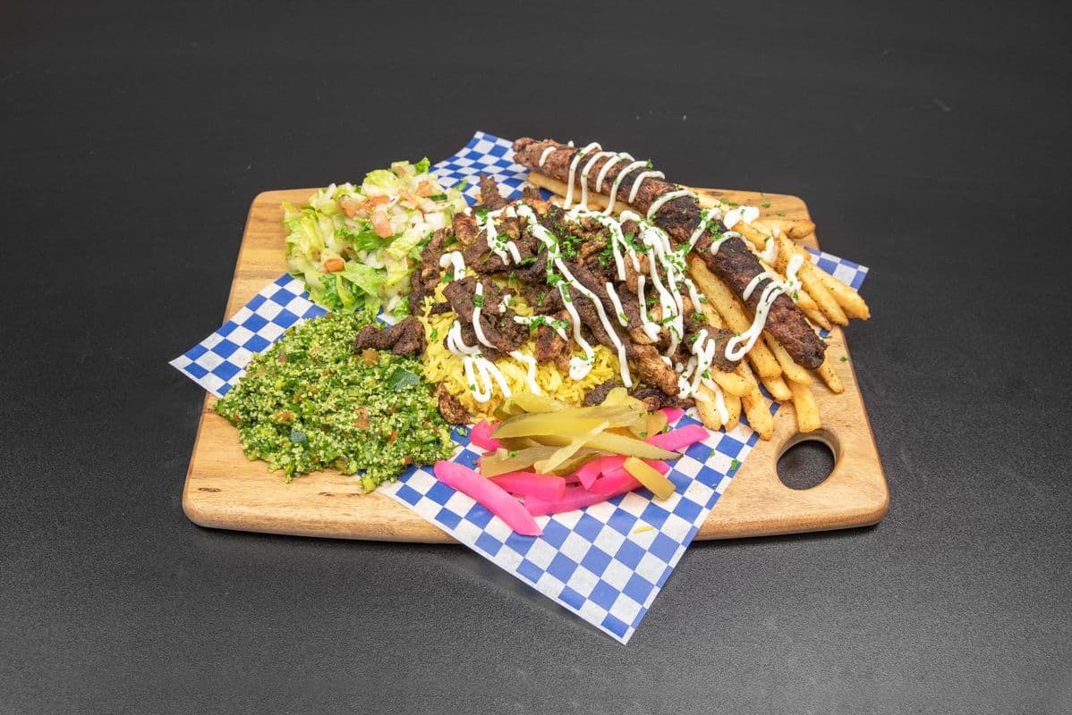 Mixed Meat Plate (Chicken and Beef)