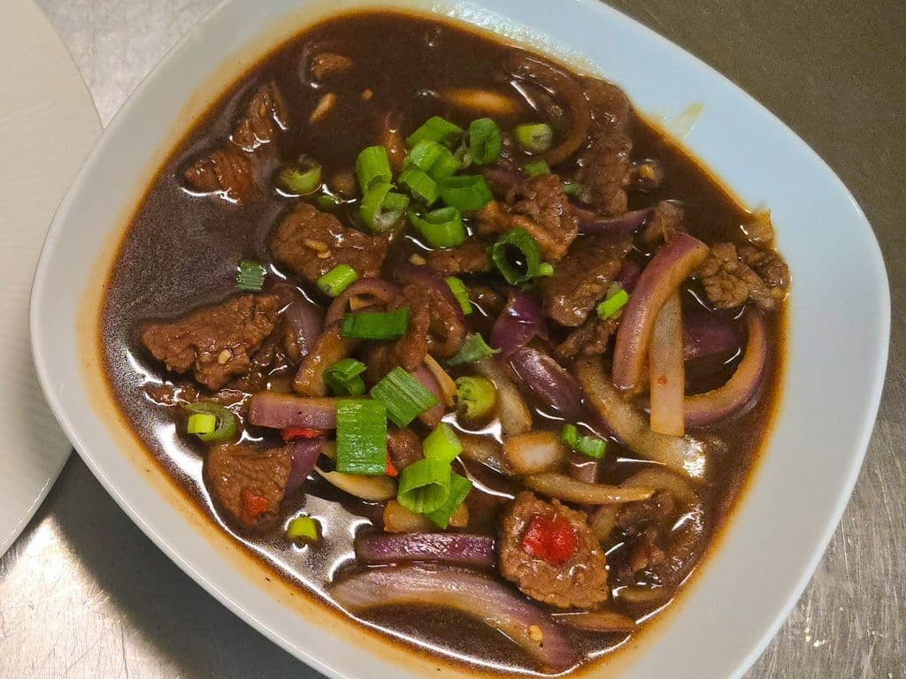 Black Pepper Beef黑椒牛肉