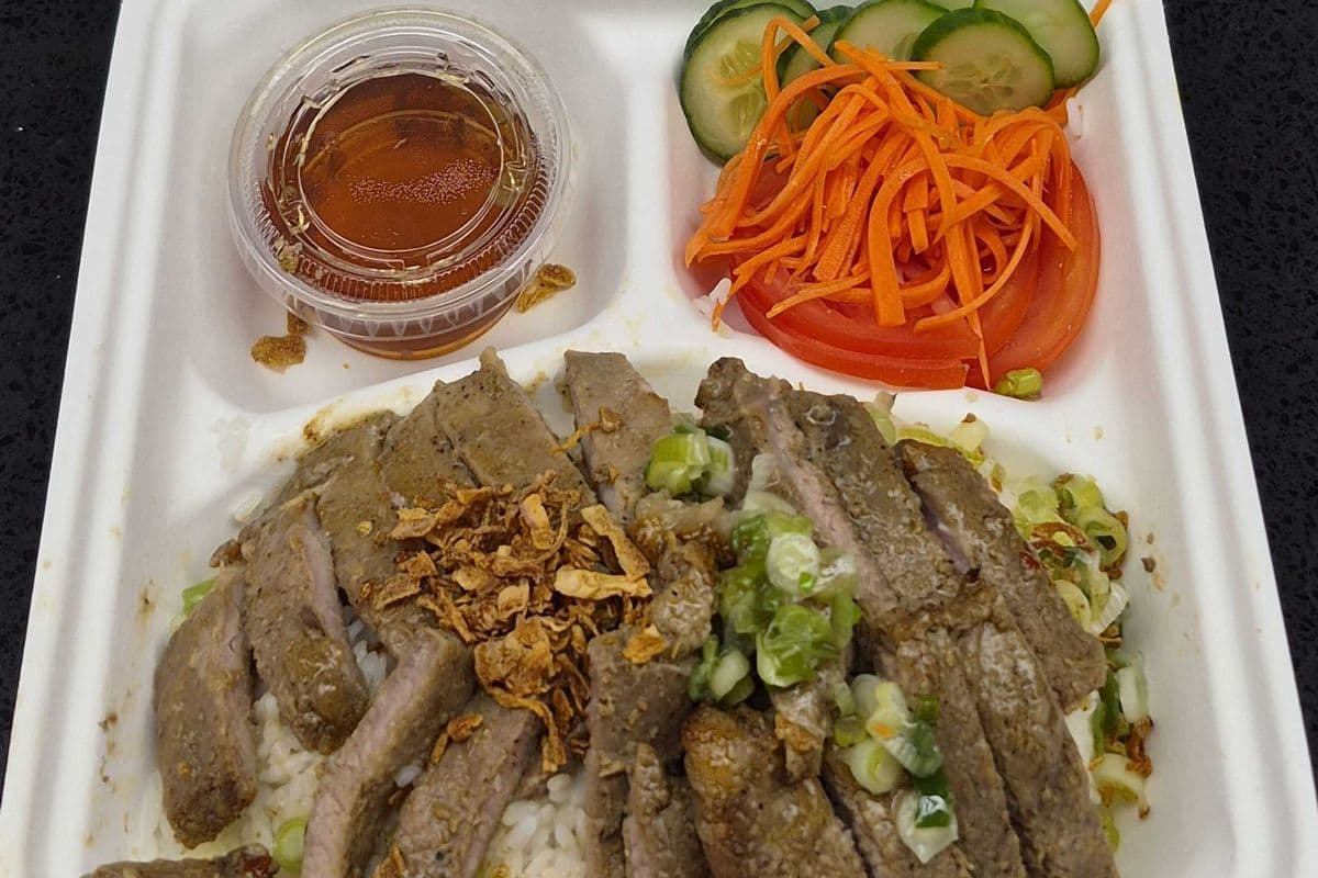 Beef Rice Plate