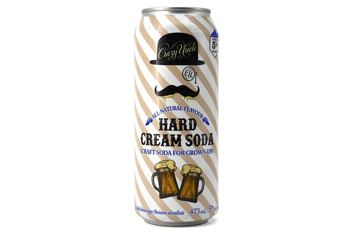 CRAZY UNCLE HARD CREAM SODA (1 x 473ML)