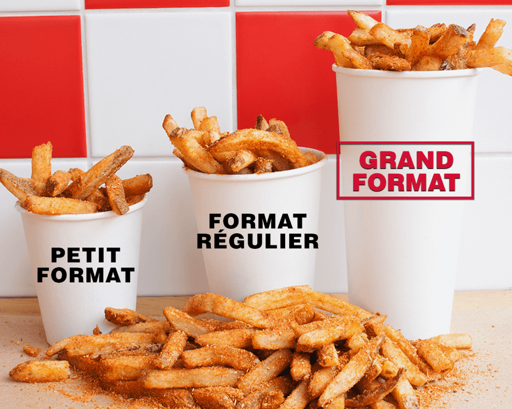 Frites Cajun / Cajun Fries (Grand format / Large)