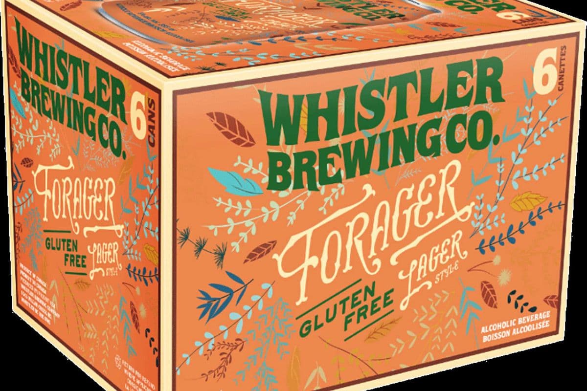 Whistler Brewing Forager Gluten Free Lager - 6x355mL Cans (6 x 355 ml)