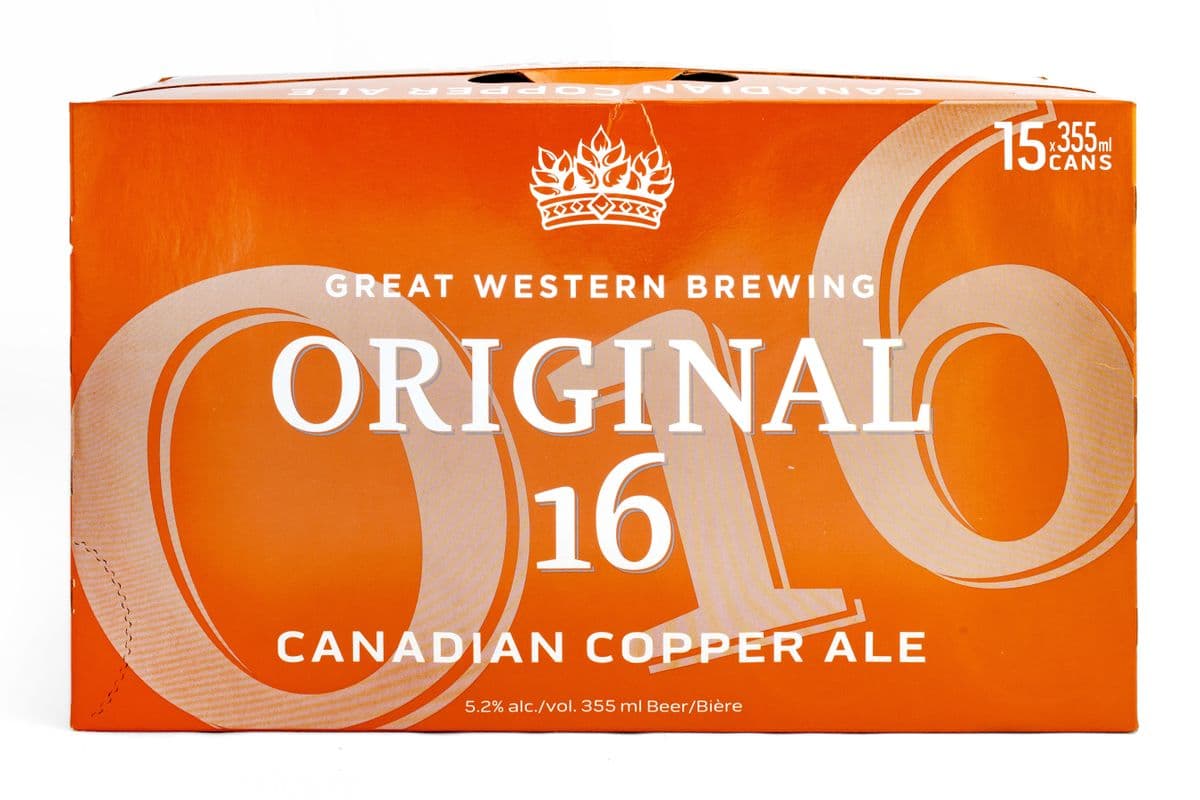 Original 16 Canadian Copper Ale 15 can (15 x 355ml)