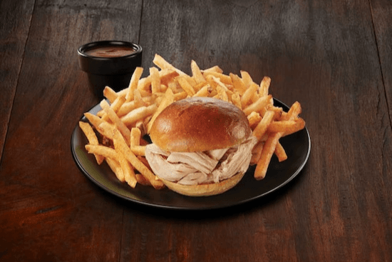 Rotisserie Chicken on a Bun