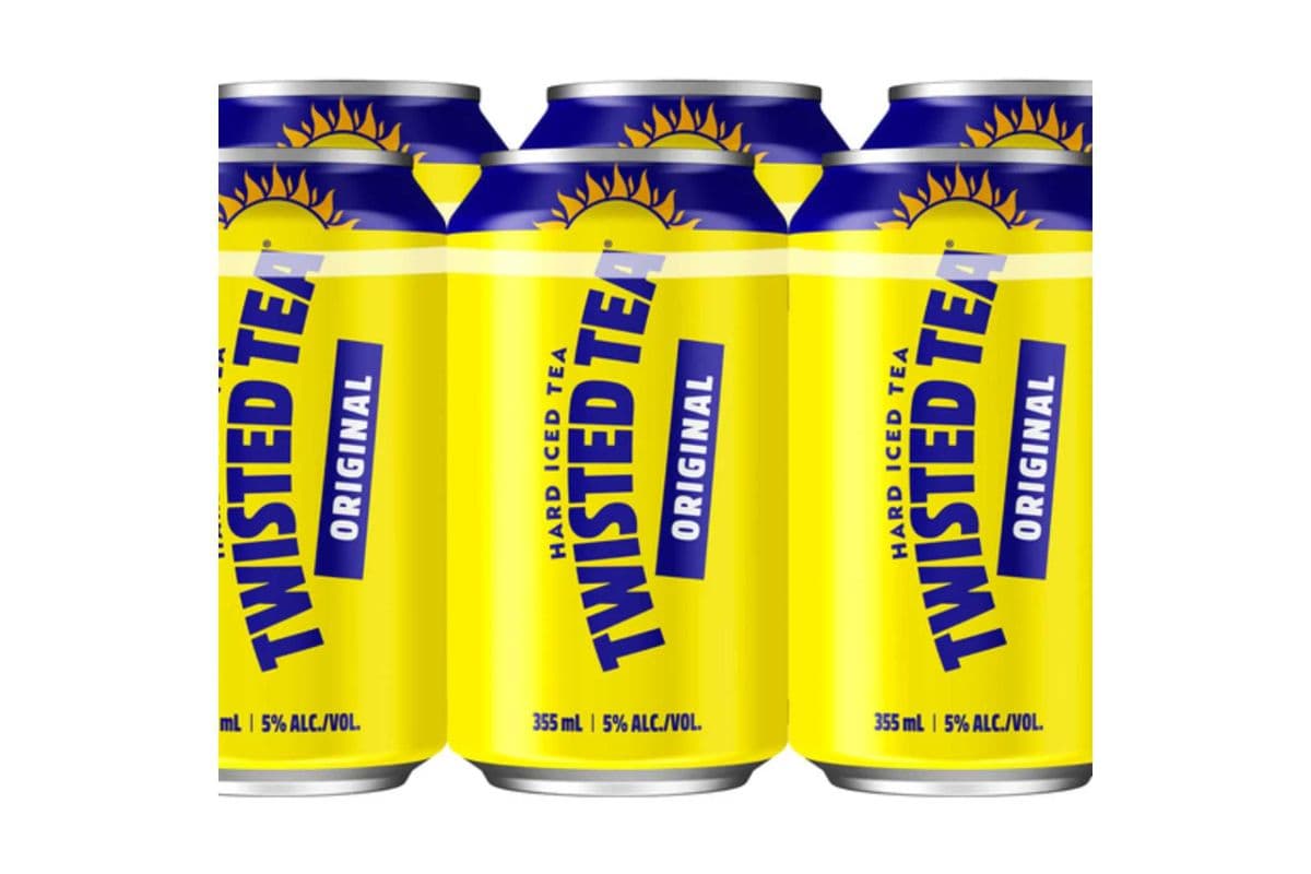 TWISTED TEA HARD ICED TEA ORIGINAL 6PK (1 x 6*355 ml)