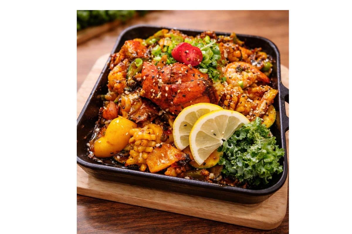 Spicy Lobster & Seafood Stir-Fry
