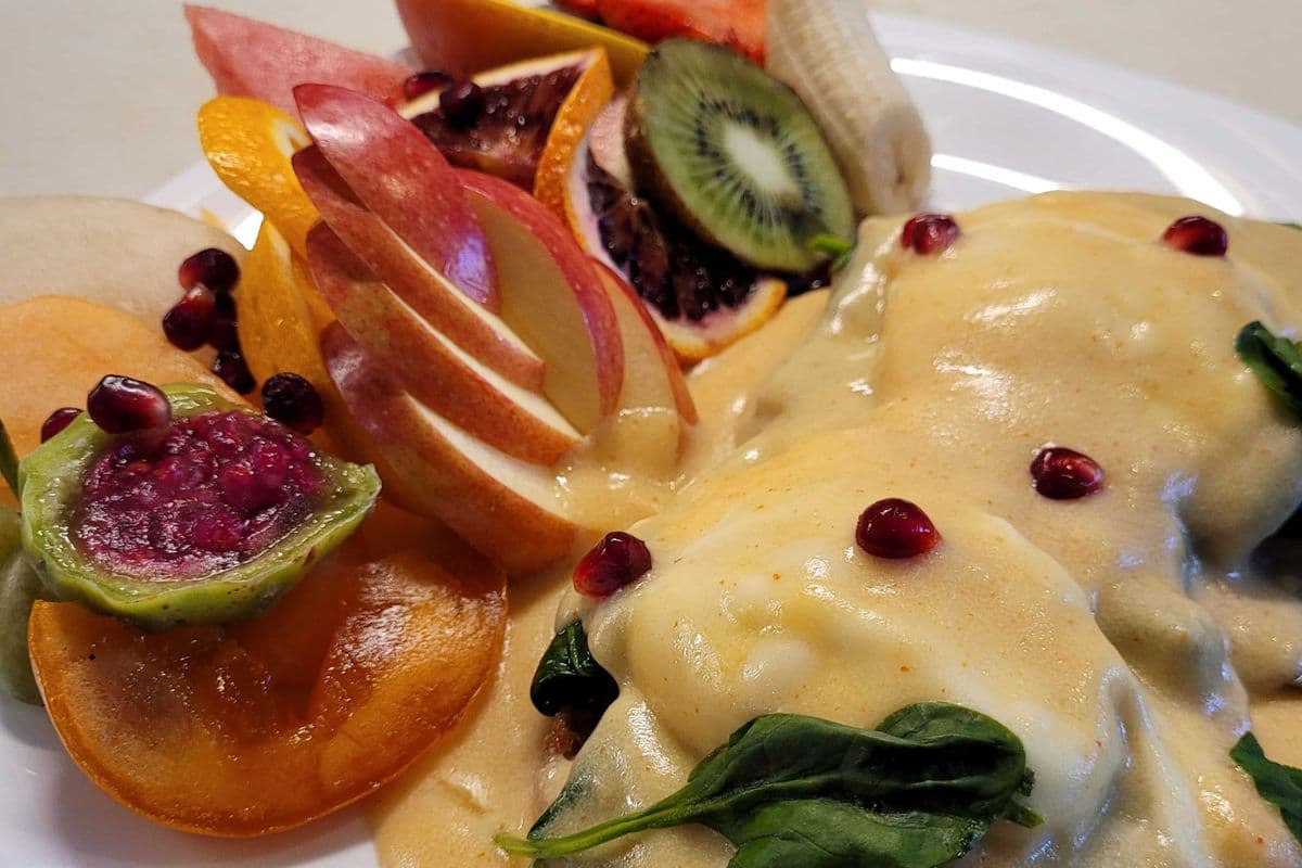 Oeufs bénédictines aux épinards / Spinach Eggs Benedict