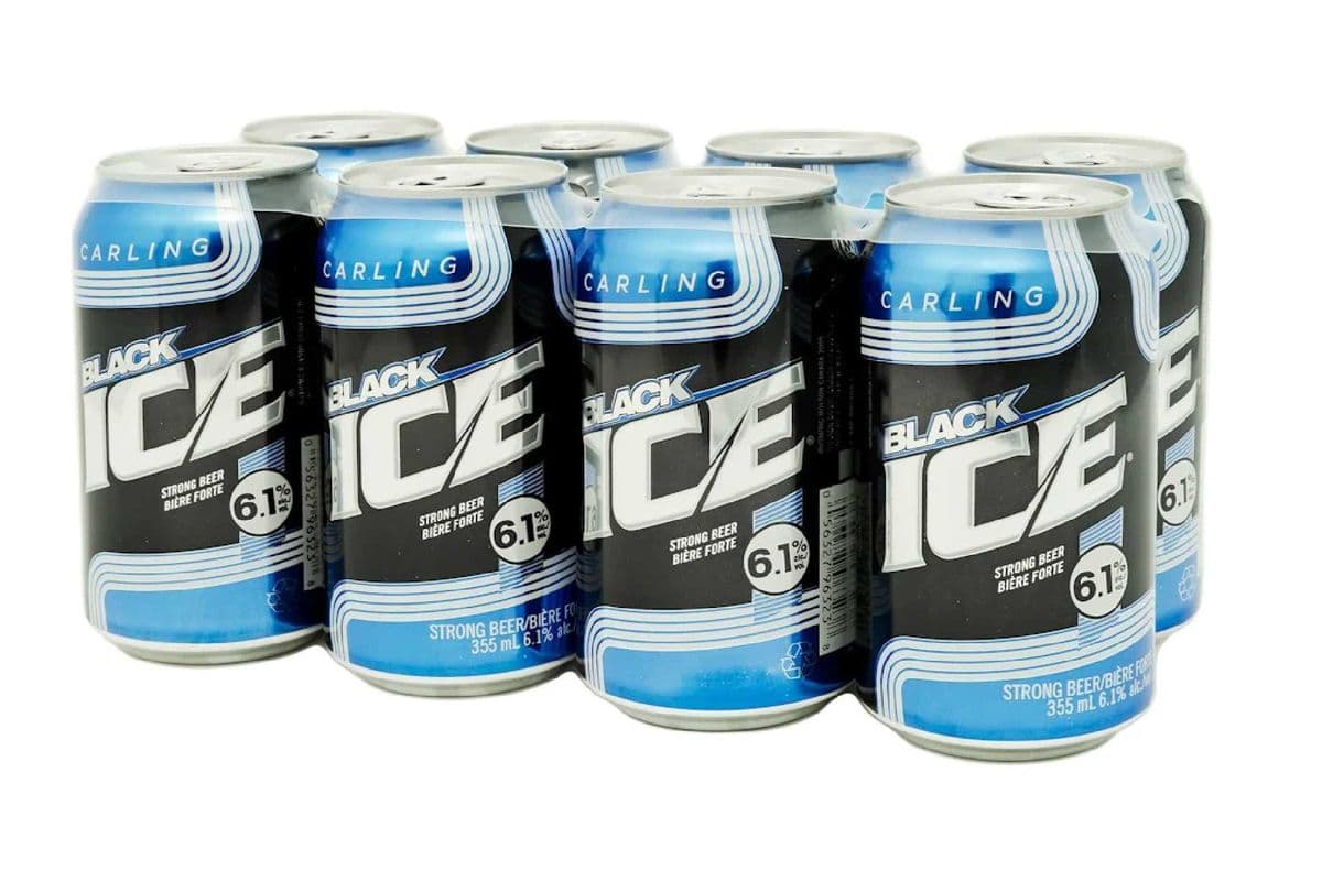 Black Ice (8 Pack Cans) (8 x 355 ml Cans)