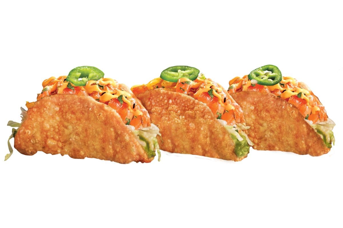 Sushi tacos au saumon (3 mcx) / Salmon Sushi Tacos (3 pcs)