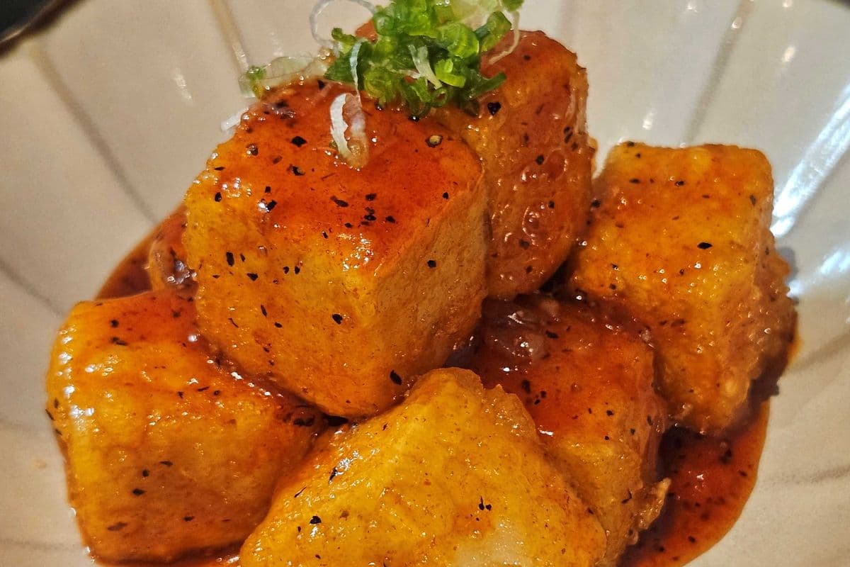 Spicy Agedashi Tofu (8pcs)