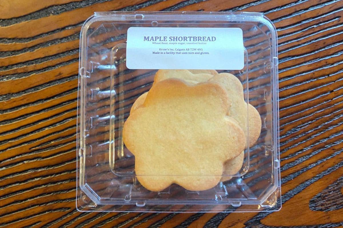 Maple Shortbread (4 pack)