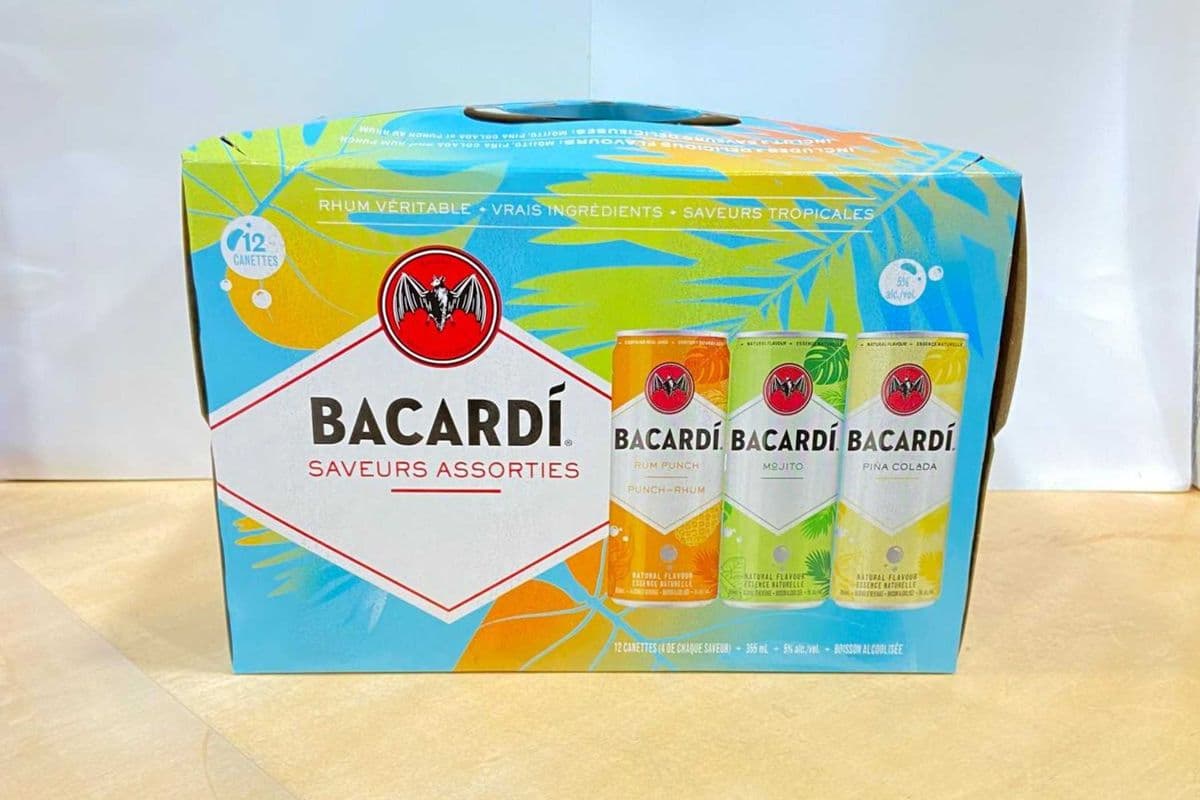 BACARDI RTD MIX PACK 12 CAN (1 x 12x355 ML)