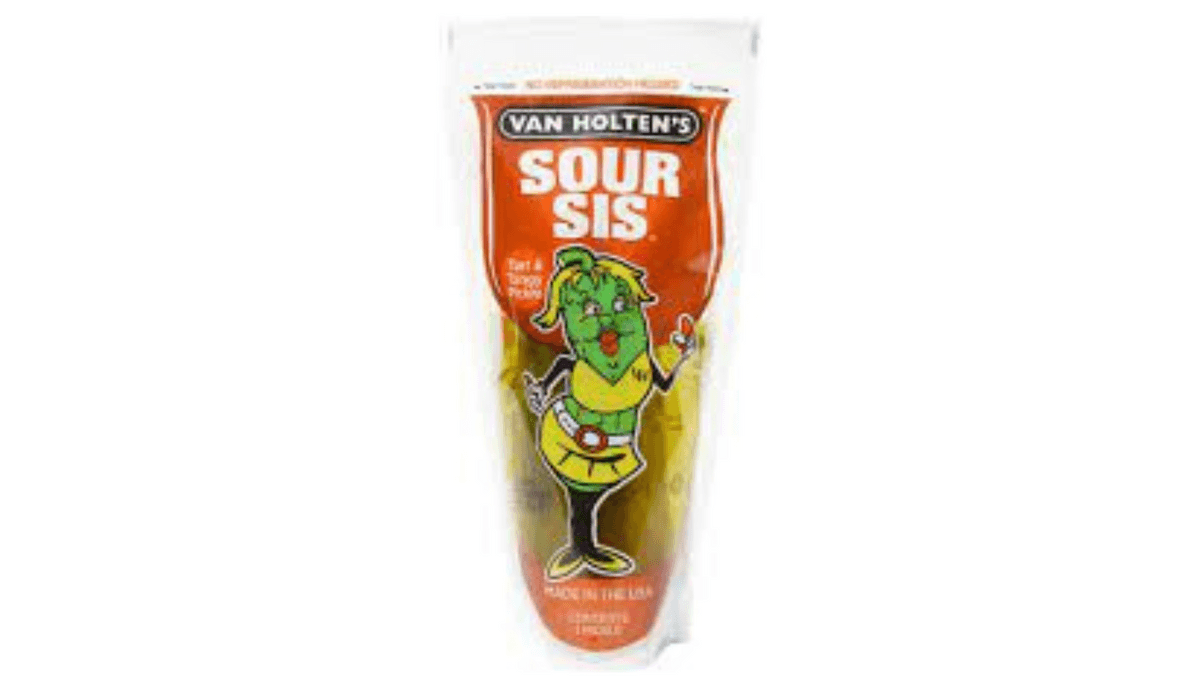 Van Holten's Sour Sis - Cornichon acidulé et piquant / Tart & Tangy Pickle