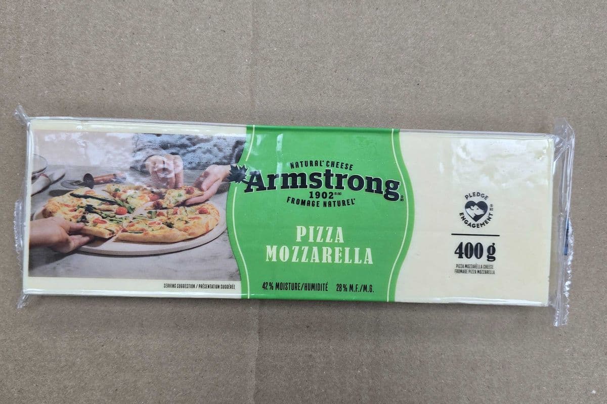 Armstrong Pizza Mozzarella Cheese. (400g)