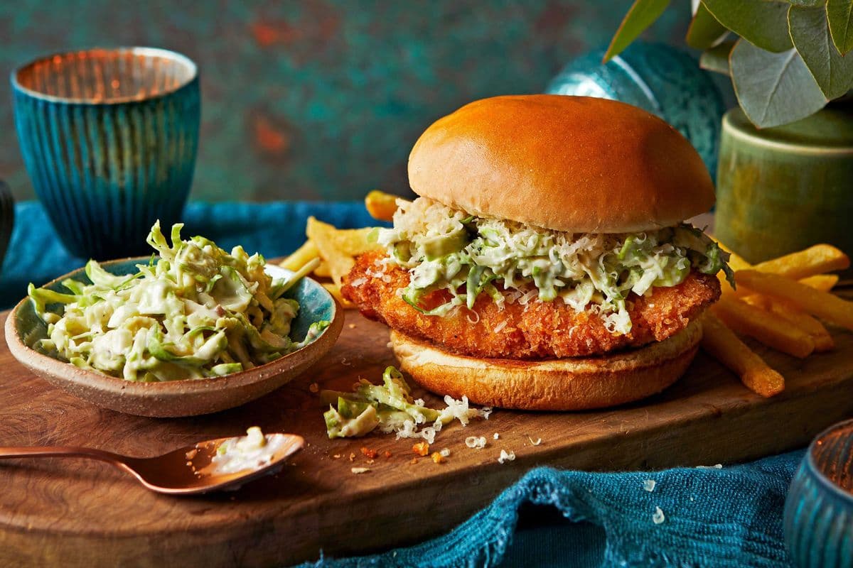 Moose Crispy Chicken Burger