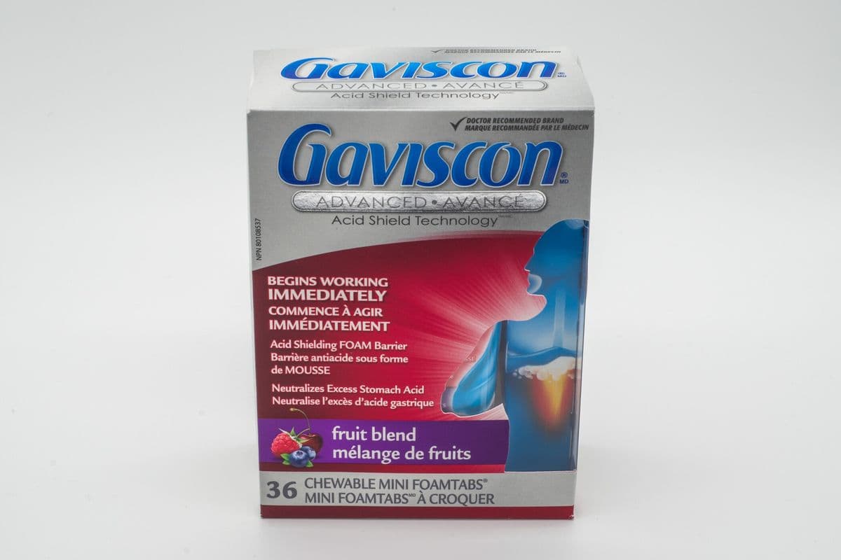 Gaviscon Extra Strength Fruit Antacid (36 tablets)