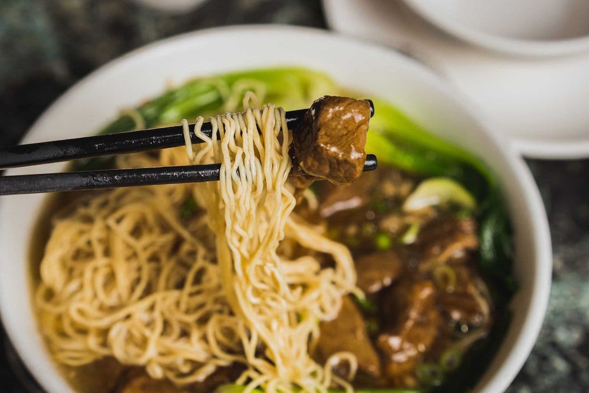 B9. Beef Brisket with Noodle in Soup