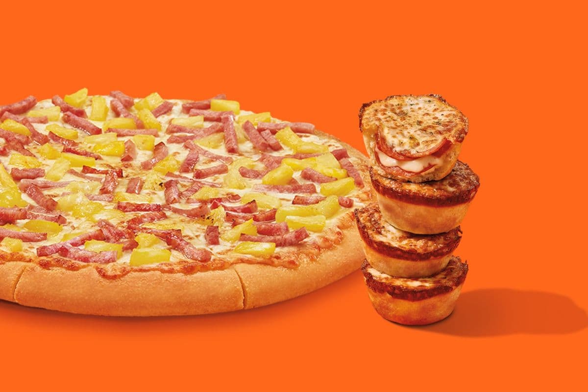 Hula Hawaiian Pizza & Crazy Puffs Bundle