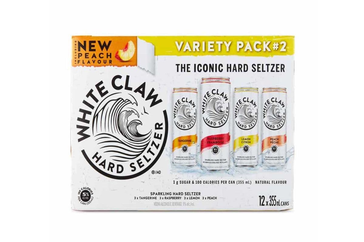 WHITE CLAW VARIETY PACK #2 (12 x 355ML)