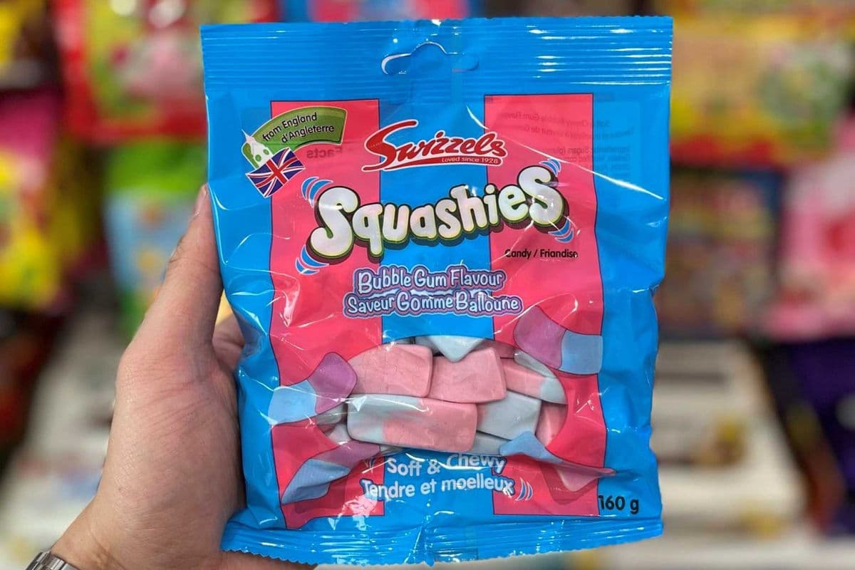 (UK) SQUASHIES BUBBLE GUM - 160G