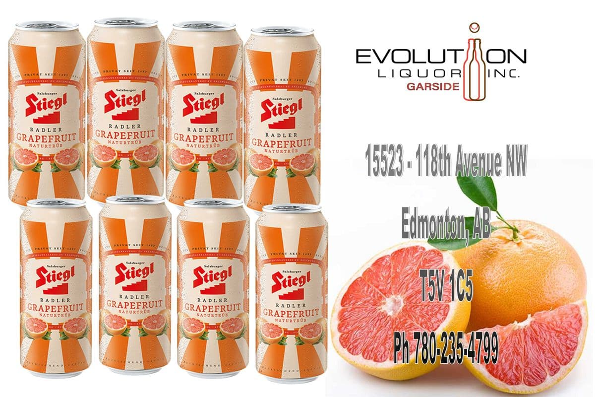 Stiegl Radler Grapefruit Austria C500-08 (8 x 500ml Can)