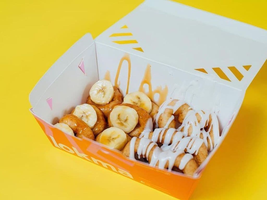 Petite boîte de mini-beignets / Small Box of Mini Donuts