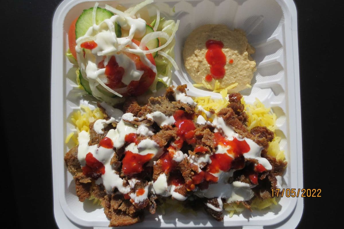 Lamb Rice Platter