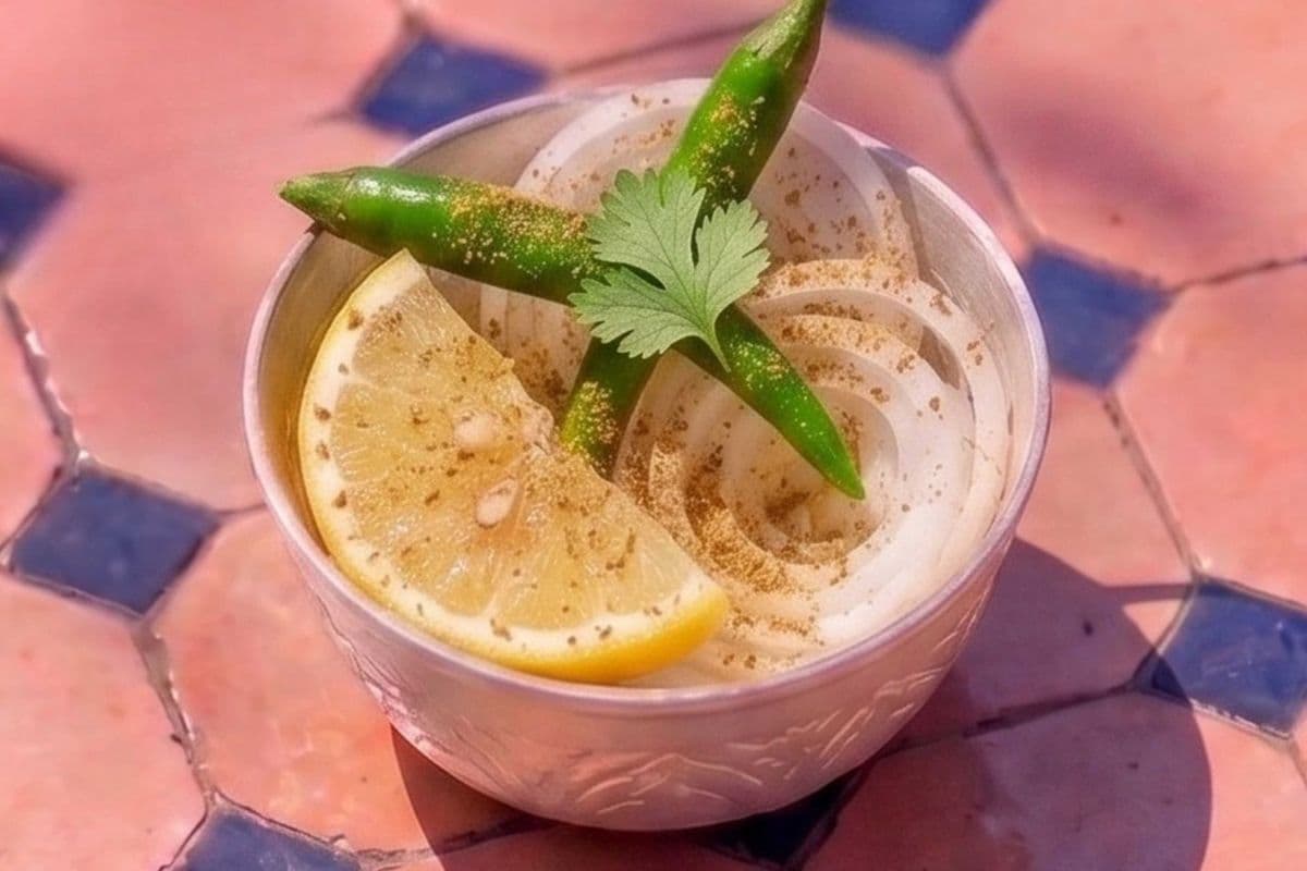 ONION LEMON GREEN CHILLIES SALAD