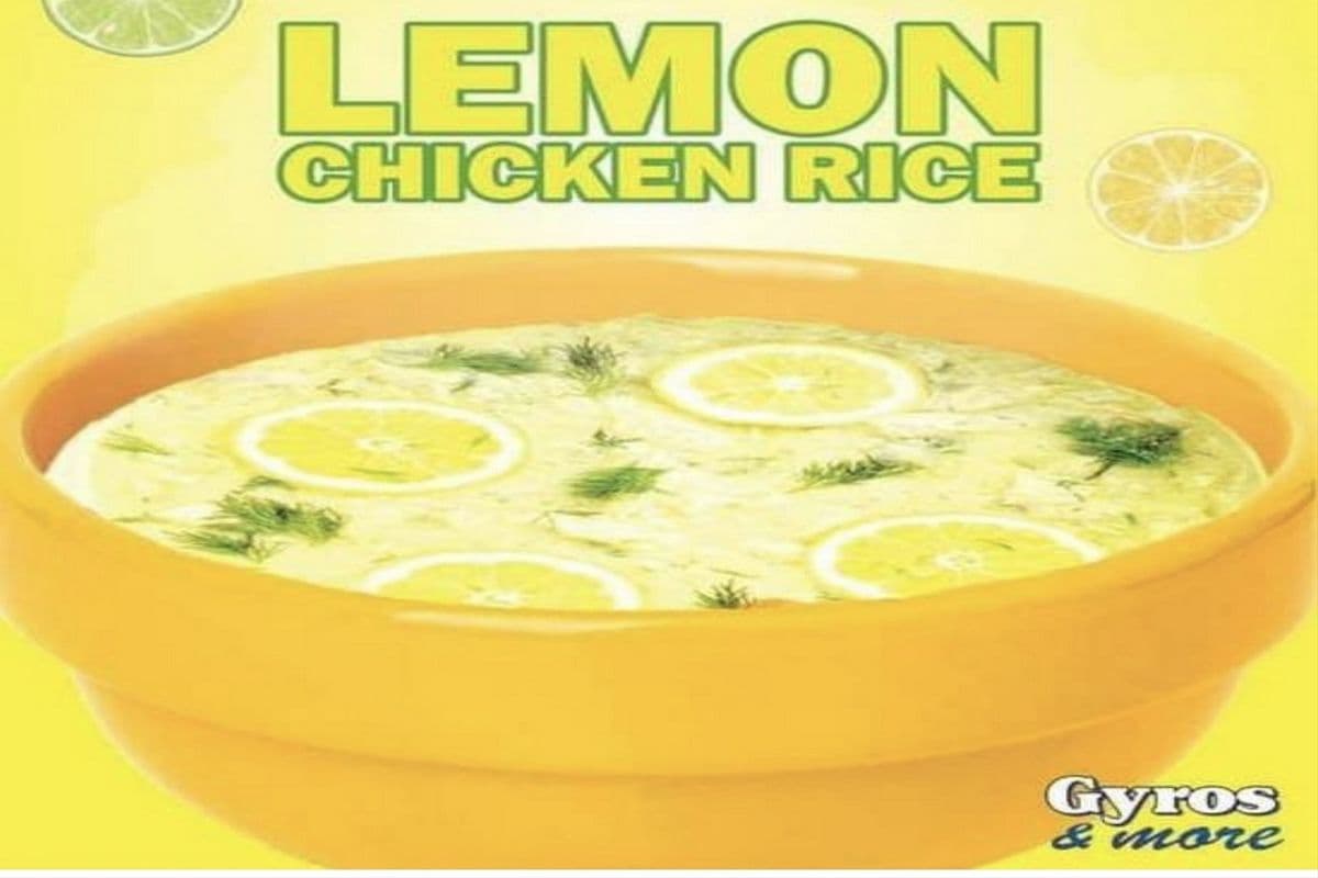 Lemon Chicken Rice Soup