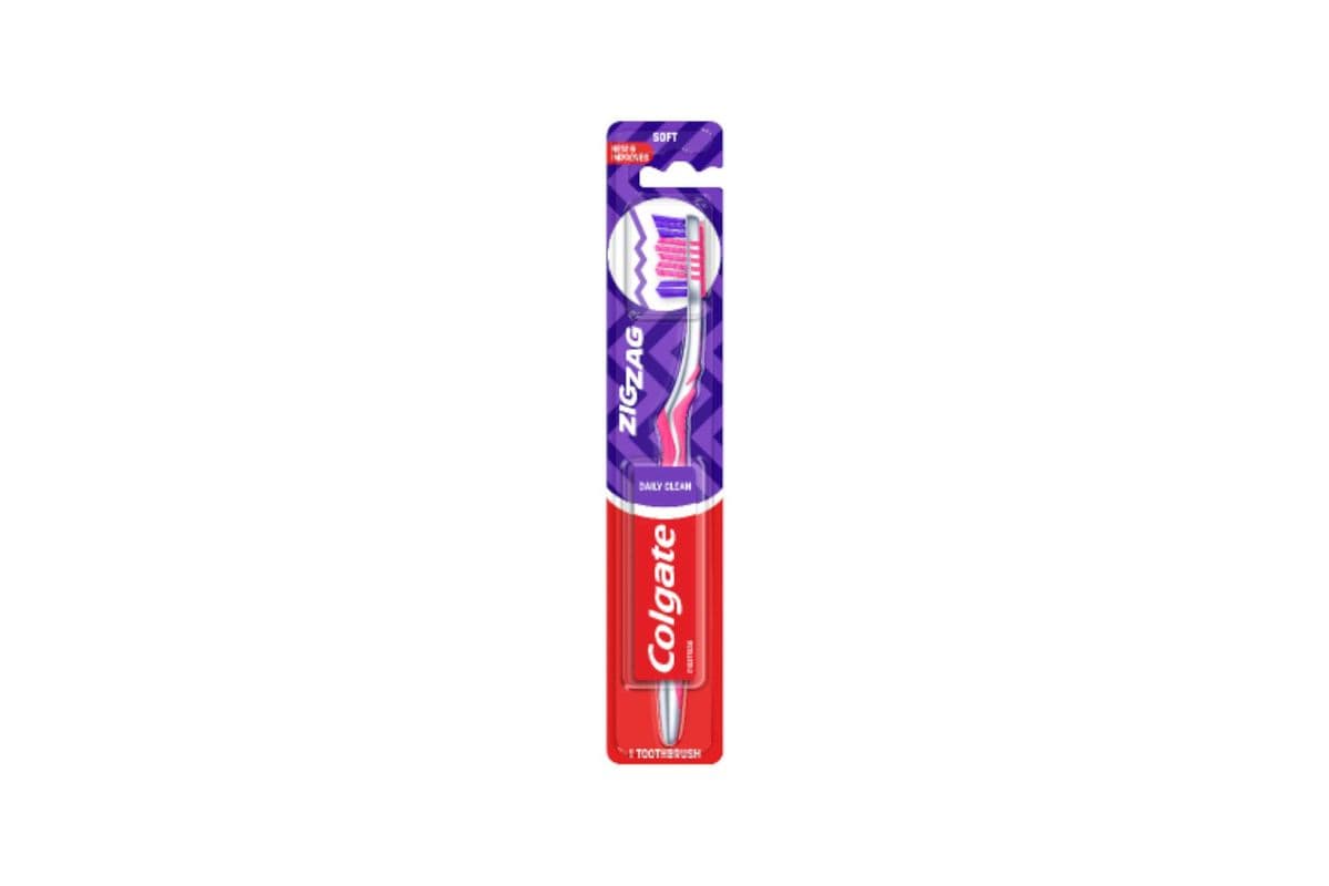 Colgate ZigZag Toothbrush (Soft) (0) (0 Cal)