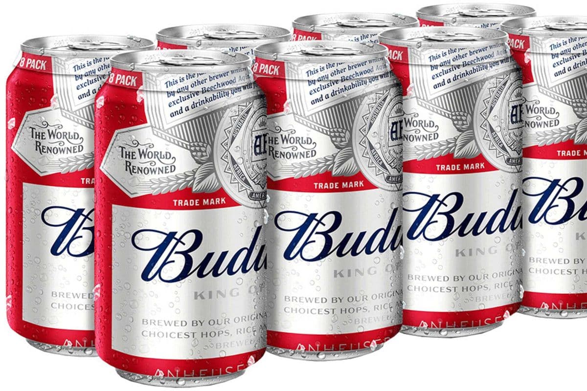 BUDWEISER 8PACK CANS (1 X 8*355ML) (1 x 355ML)