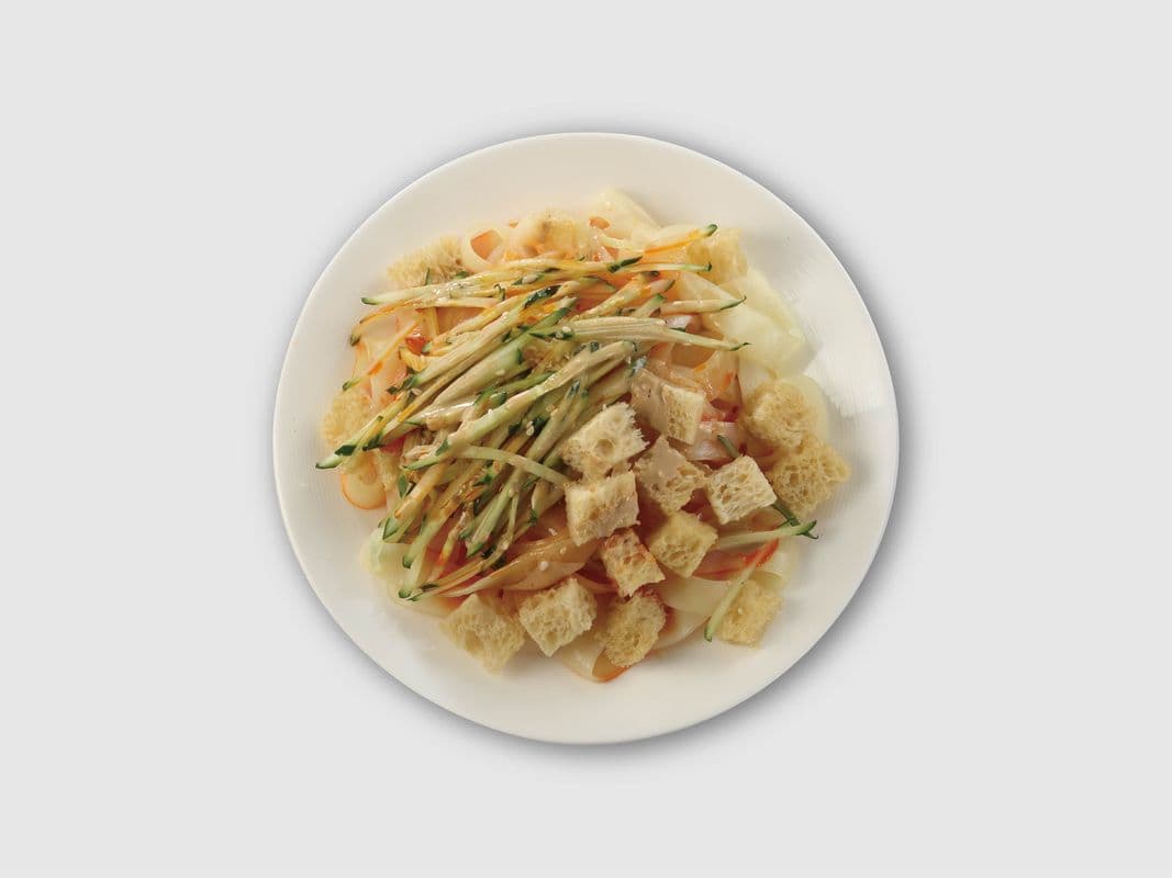 Cold Noodles (Liangpi) with Chilli Oil Sauce