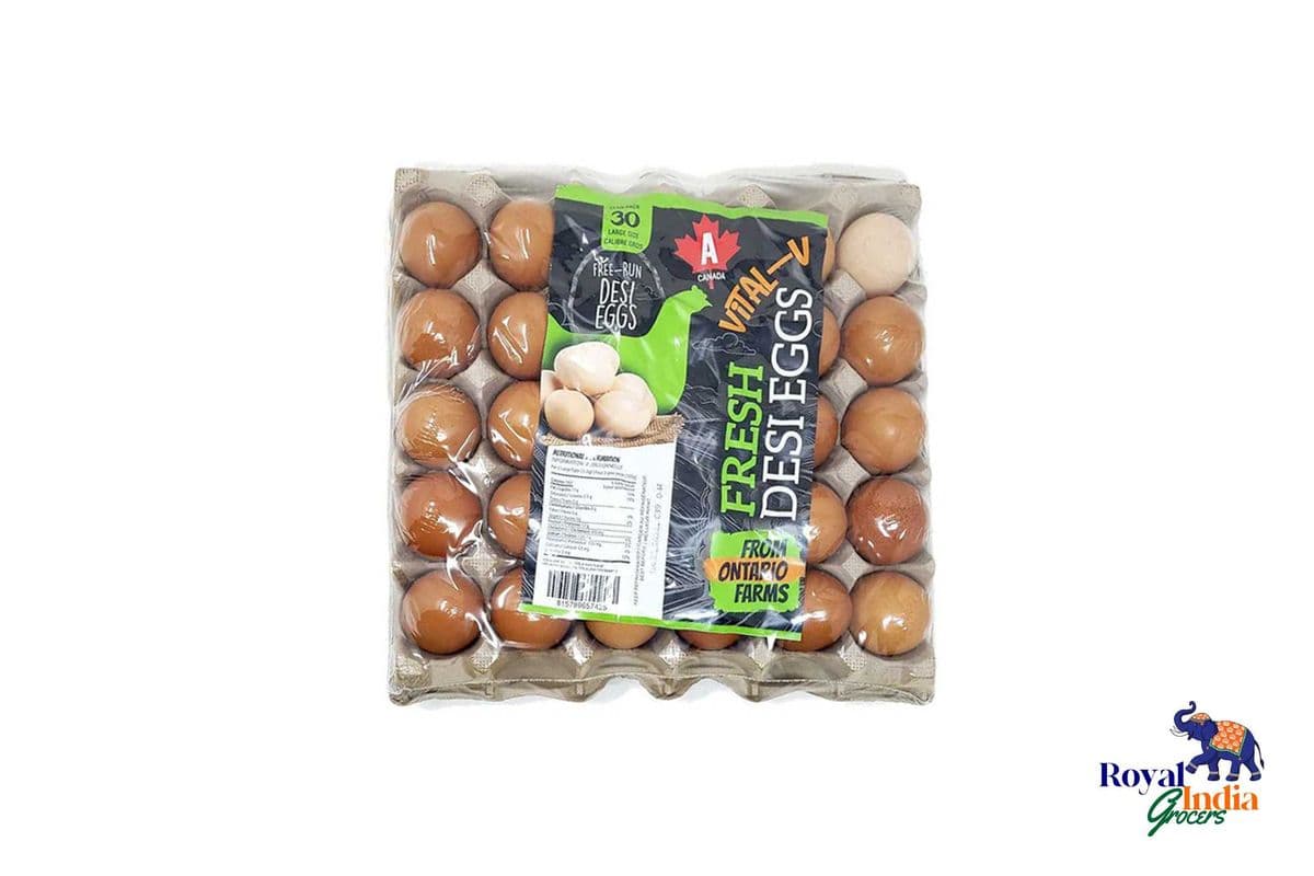 Fresh Desi Eggs Medium (30 eggs)