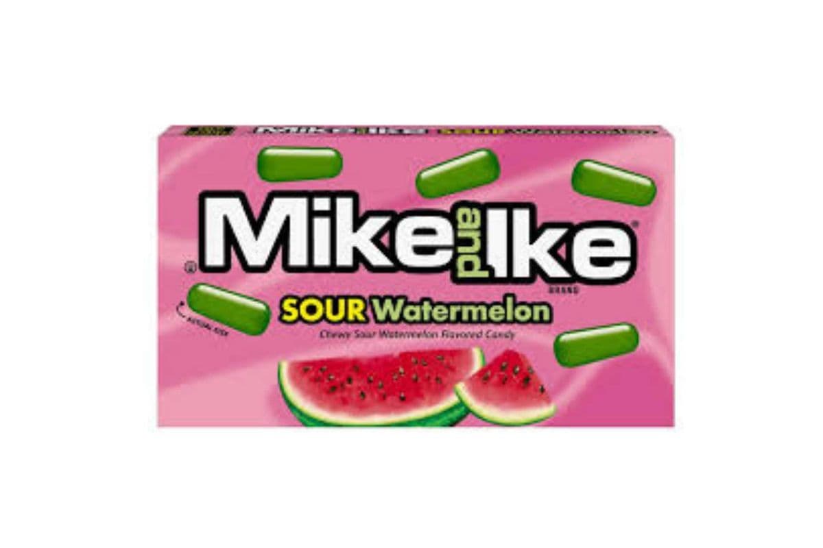 Mike and Ike Sour Watermelon (120g) (110 Cal)